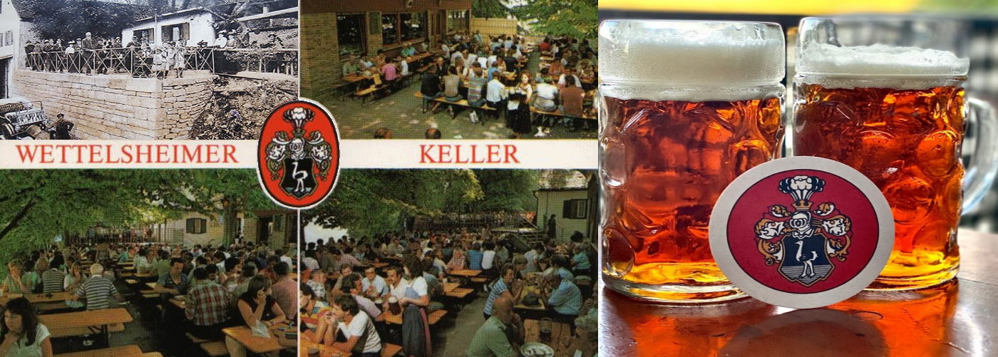 Traditioneller Biergarten seit 1850